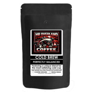 HB Overland Cold Brew Whole Bean Coffee 10 Oz