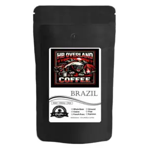 HB Overland Brazil Medium Roasted Ground Coffee 10 Oz