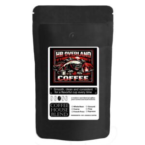 HB Overland Coffee House Blend Whole Bean Medium Roast Coffee 10 Oz