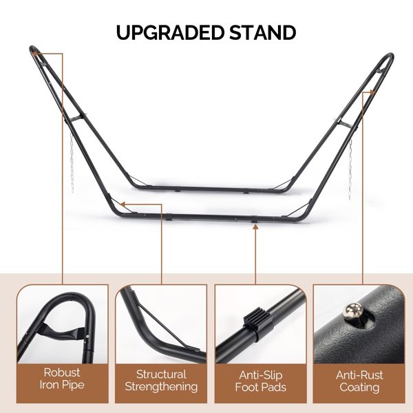 Hammock With Stand, Even the Honey Badger needs some relaxing - Image 2