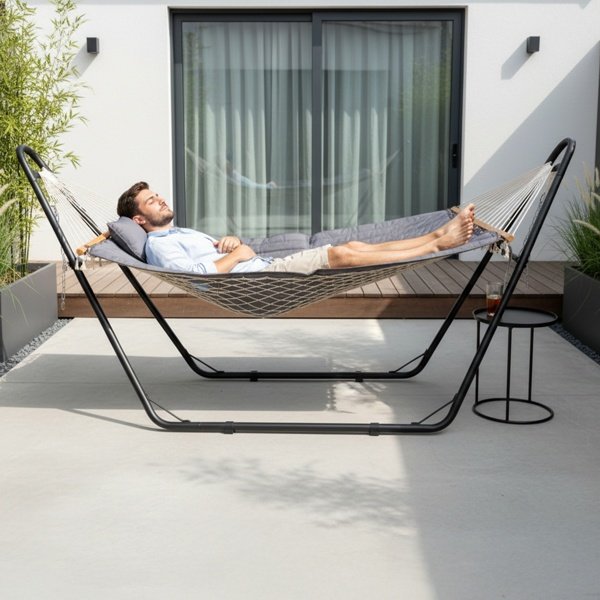 Hammock With Stand, Even the Honey Badger needs some relaxing - Image 7